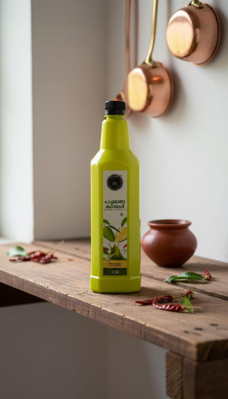Pachamanga Kanthari (Greenmango+Bird eye Chilli)